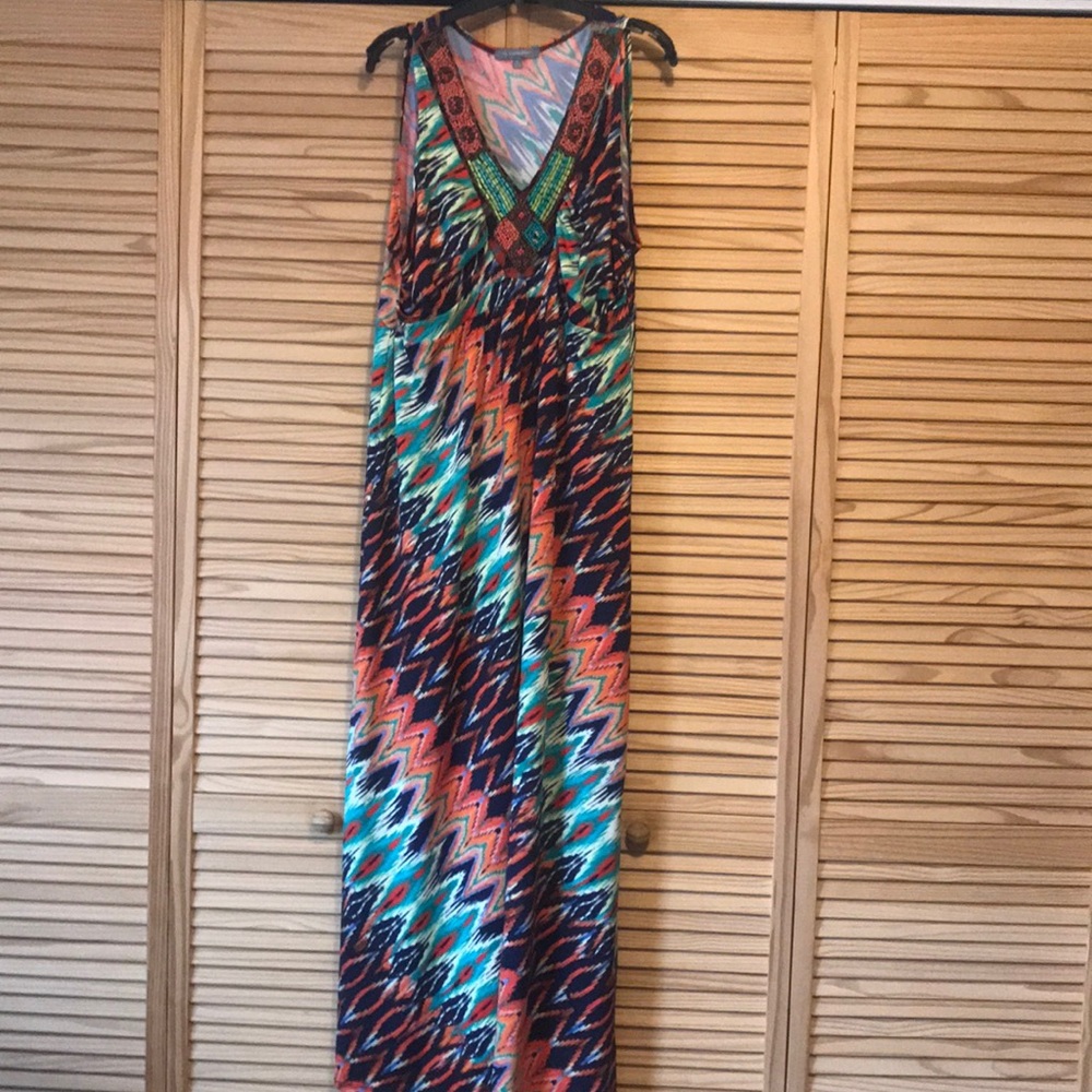 Multi-color Maxi Dress